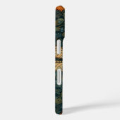 Personaliseer libel sinaasappel bloemenboho chic Case-Mate iPhone case (Achterkant / Rechts)