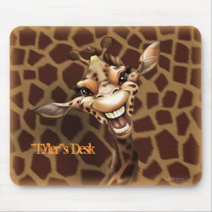 "Personaliseer me!" Giraffe Muismat
