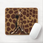 "Personaliseer me!" Giraffe Muismat (Met muis)