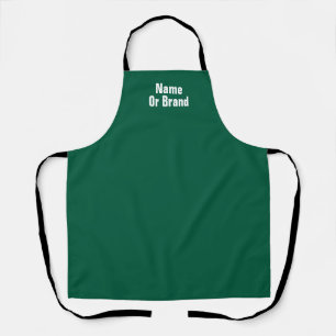 Personaliseer met naam merk Green Chef Keuken Schort