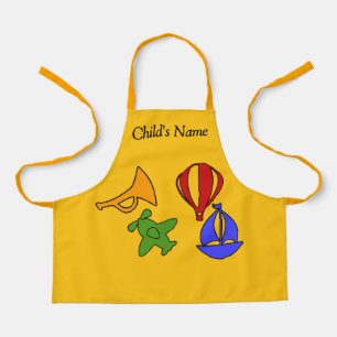 Personaliseer met naam Speelgoed Collectie Kinder  Schort