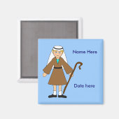 Personaliseer mij — Kindergeboorte "Joseph" Magneet (Voorkant / Achterkant)