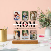 Personaliseer Mum ♥ Acryl Teken met Aangepaste Fot Bord (Huwelijk)