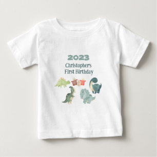 Personaliseer Naam Jaar Eerste Verjaardag Baby Din