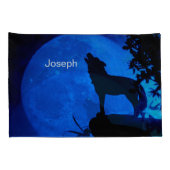 Personaliseer namen Wolf Kussensloop (Achterkant-Rechts)