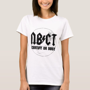 Personaliseer NBCT Rock and Roll National Board T-shirt