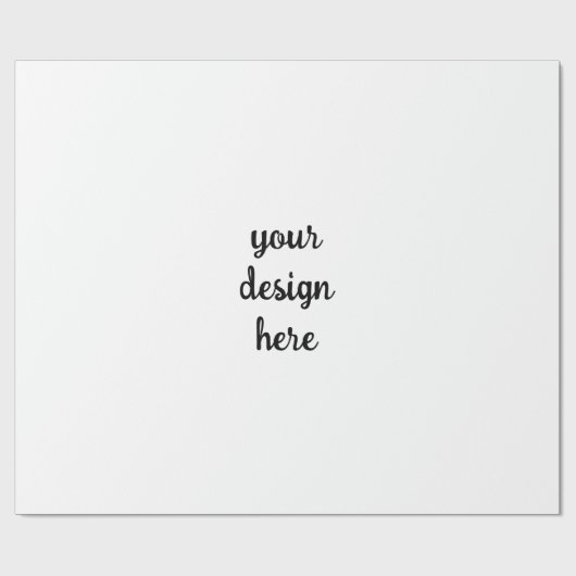 Personaliseer of Aanpassen Cadeaupapier (Vlak)