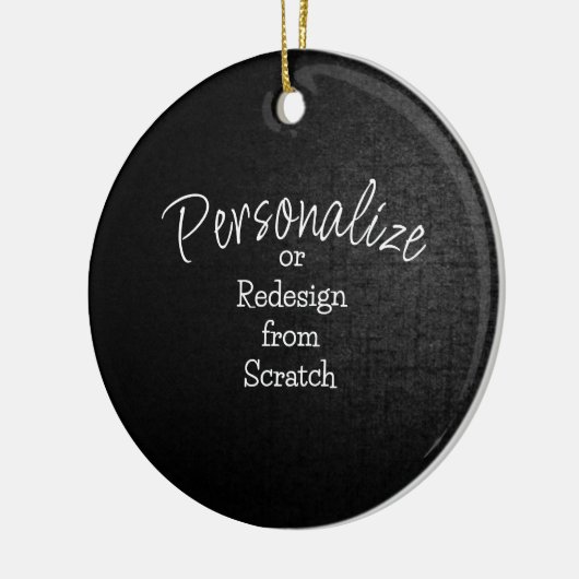 Personaliseer of Creëer vanaf Scratch - Keramisch Ornament (Links)