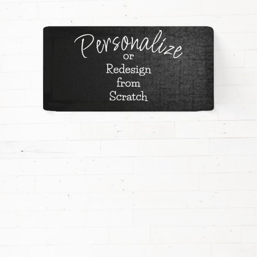 Personaliseer of Creëer vanaf Scratch - Spandoek (Insitu)