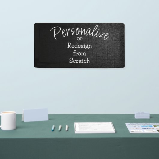 Personaliseer of Creëer vanaf Scratch - Spandoek (Beurs)