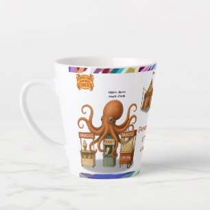 Personaliseer: Otto's snack shack Latte Mok