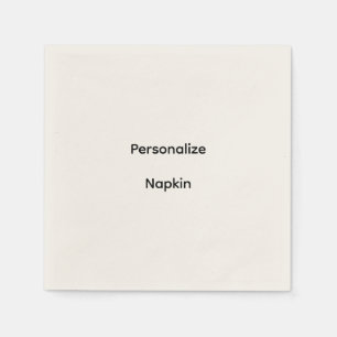 Personaliseer papier servet