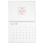 Personaliseer, pas aan, Creëer uw eigen, Sjabloon Kalender (Jan 2026)