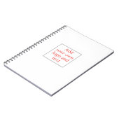 Personaliseer, pas aan, Creëer uw eigen, Sjabloon Notitieboek (Linkerzijde)