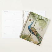 Personaliseer Peacock met vlinders Planner (Display)