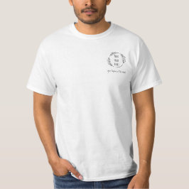 Personaliseer Personaliseer Product Business Logo  T-shirt