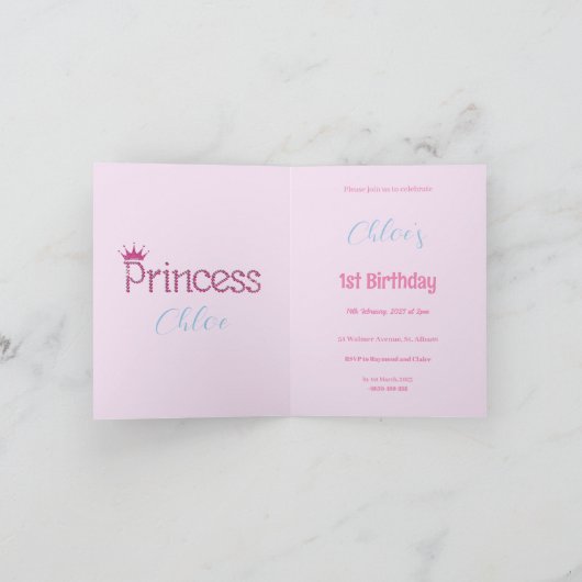 Personaliseer Peter het Konijn 1e Verjaardag (Binnen)