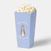 Personaliseer Peter het konijn Baby shower Bedankdoosjes (Popped)