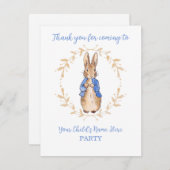 Personaliseer Peter het Konijn Eerste verjaardag (Voorkant / Achterkant)