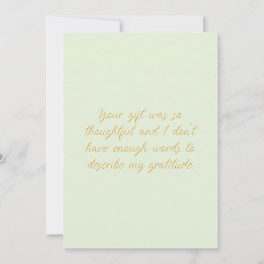 Personaliseer Peter het konijn Foto Dank u Bedankkaart (Achterkant)