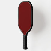 Personaliseer Pickleball Paddle, Pro Donkerrood Paddle (Links)