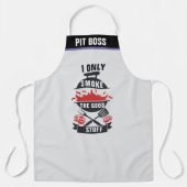 Personaliseer Pit Boss Schorten, Funny BBQ Grill C Schort (Voorkant)