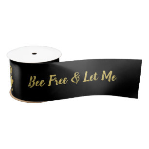 Personaliseer QUEEN BEE Gratis Gift Wrap Verpakkin Lint