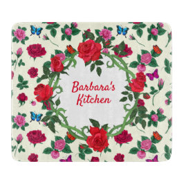 Personaliseer Roos Garden Snijplank