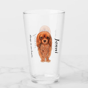 Personaliseer Ruby Cavalier King Charles Spaniel Glas