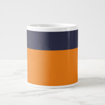 Personaliseer Sinaasappel en Navy Voeg naam van sp