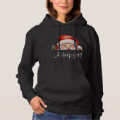Personaliseer Sinterklaas al in slaap gluren? Hoodie (Voorkant)