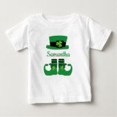 Personaliseer St. Patrick's Leprechaun Green Black (Voorkant)