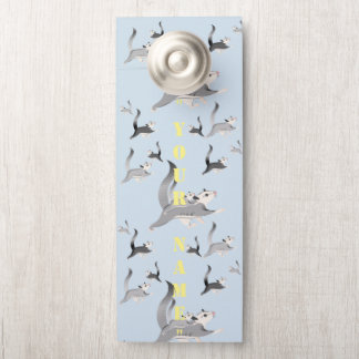 Personaliseer Sugar Glider Deurknop Plaque