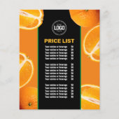 Personaliseer uw bedrijf | Oranje onderneming Flyer (Voorkant)