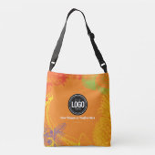 Personaliseer uw bedrijf | Tropical Fruits Company Crossbody Tas (Achterkant)
