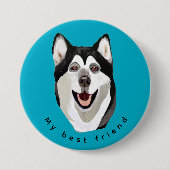 Personaliseer uw Button met foto/tekst of zoals de (Voorkant)