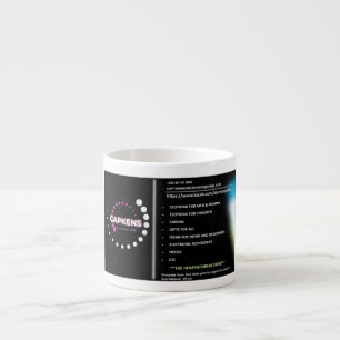 Personaliseer uw eigen Afbeelding met duurzame kwa Espresso Kop