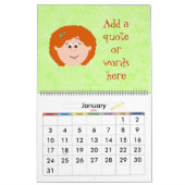 Personaliseer uw eigen kalender (Jan 2027)