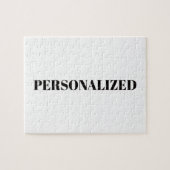 Personaliseer uw eigen legpuzzel (Horizontaal)