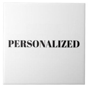 Personaliseer uw eigen tegeltje