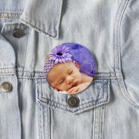 Personaliseer uw foto ronde button 7,6 cm (In situ)