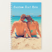 Personaliseer uw fotoplanner met aangepaste tekst planner (Voorkant)