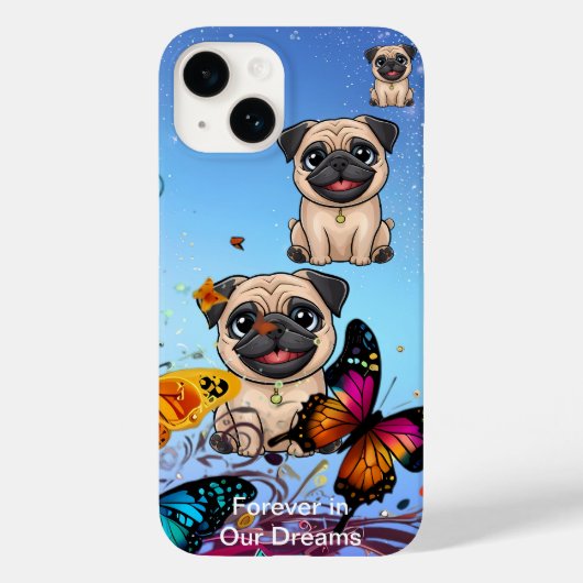 Personaliseer uw gemiste huisdier Case-Mate iPhone case (Achterkant)