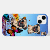 Personaliseer uw gemiste huisdier Case-Mate iPhone case (Achterkant (horizontaal))