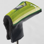 Personaliseer uw golfspel met onze putter golfheadcover (3/4 voorkant)