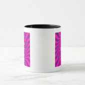 Personaliseer uw 'Keep Calm'-Gezegde op roze werve Mok (Midden)