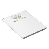 Personaliseer uw roadtrip USA Notitieblok (Schuin)