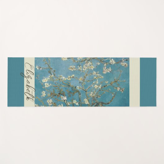 Personaliseer Vincent van Gogh's Almond Blossom Yogamat (Voorkant (horizontaal))