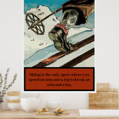 Personaliseer, voeg tekst toe, het Poster van de S (Keuken)