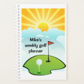 Personaliseer Wekly Golf Planner (Voorkant)